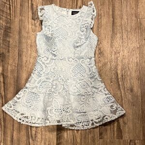 Bardot Kids light blue Lace Formal Dress